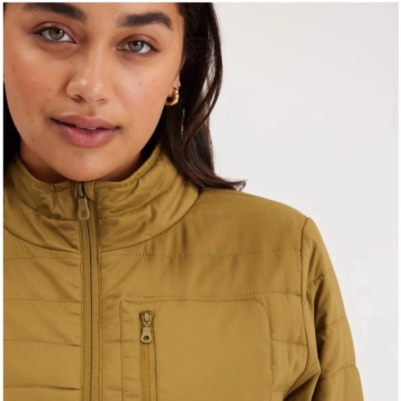 Girlfriend Collective Woodstock Packable Puffer Jacket Size Small - Picture 4 of 4